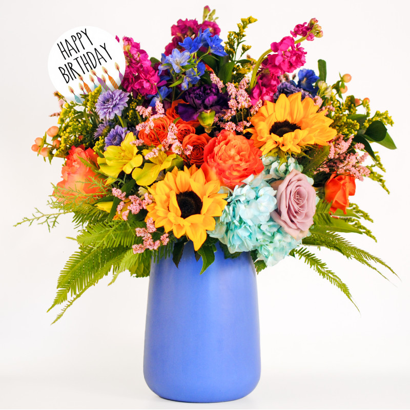 Happy Birthday Bouquet WOW - Same Day Delivery
