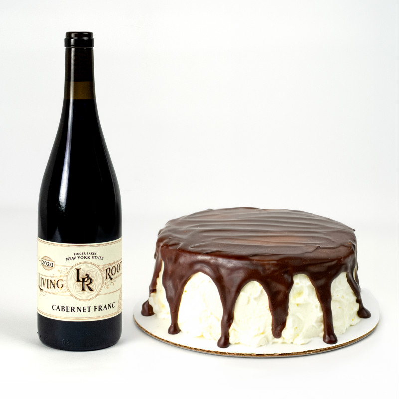 Cab Franc and Cannoli Cake - Same Day Delivery