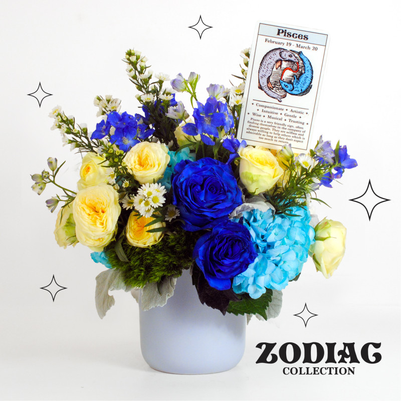 Zodiac Collection PISCES Bouquet - Same Day Delivery