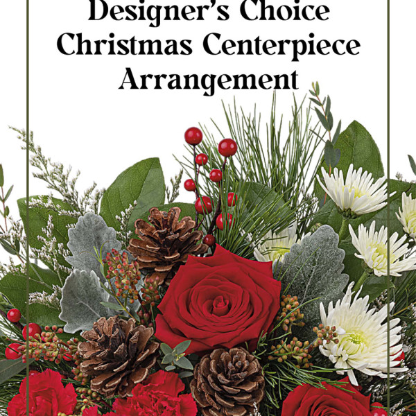 Designer's Choice Christmas Centerpiece 