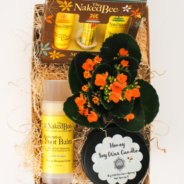 Blossoming Bee Gift Crate