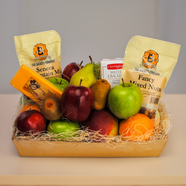 Fruit, Nut, and Cheese Basket