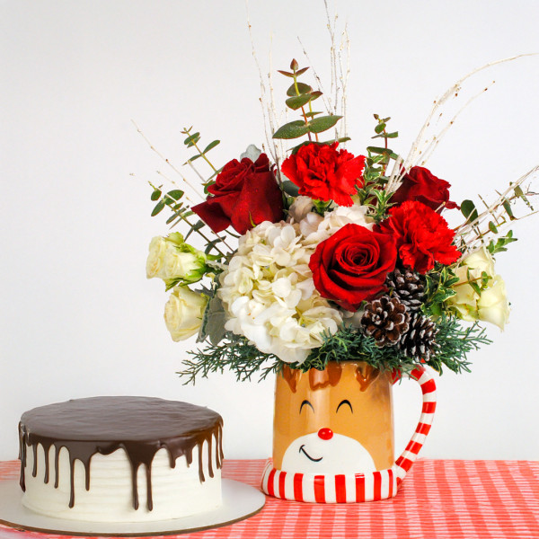 Festive Joy and Cannoli Cake Combo