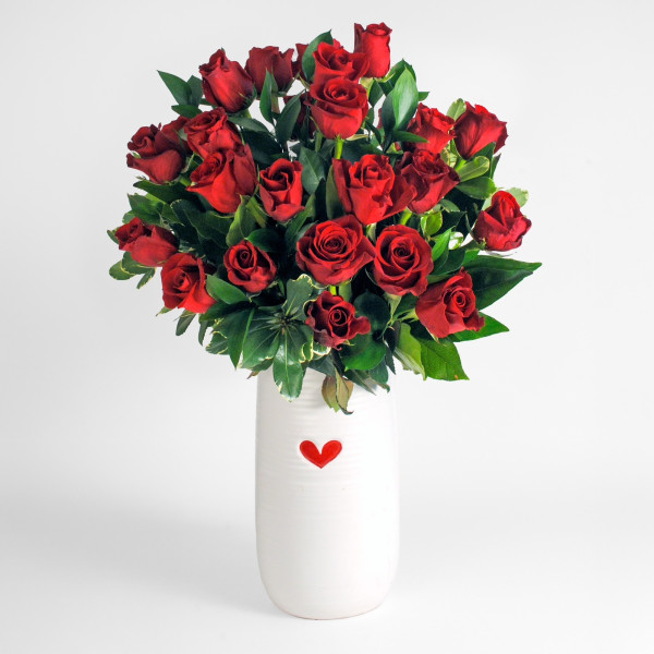 Red Rose Valentine Double Dozen