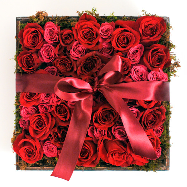 Red Romance Garden Luxe Box