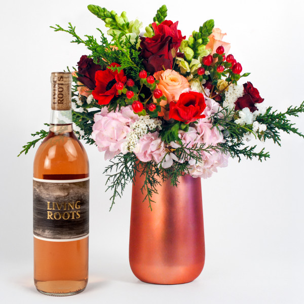 Blush Blooms & Wine Pairing