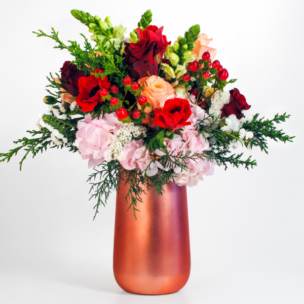 Holiday Blush Bouquet Grande