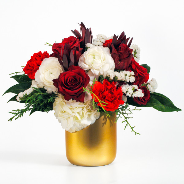 Gilded Holiday Bouquet