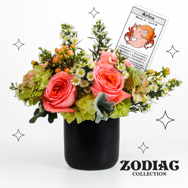  Zodiac Collection ARIES Bouquet