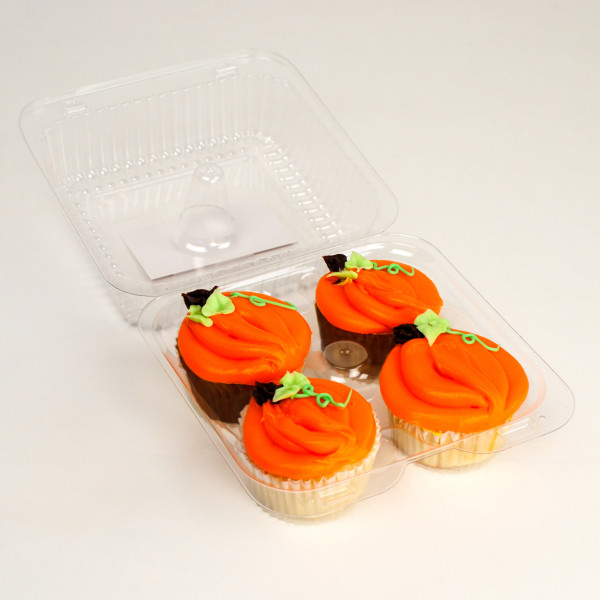 Chocolate and Vanilla Pumpkin Patch Cupcakes