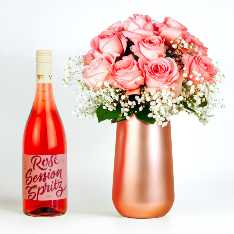 Pink Expression and Rose Spritz Bundle - Same Day Delivery