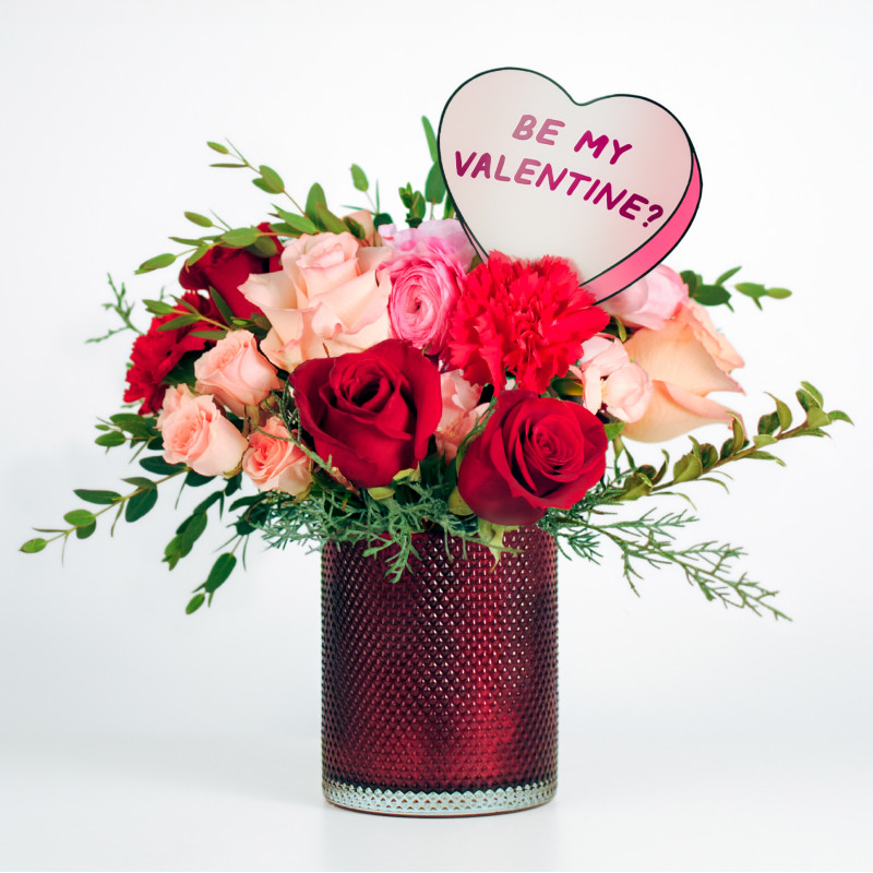 Be My Valentine Bouquet - Same Day Delivery
