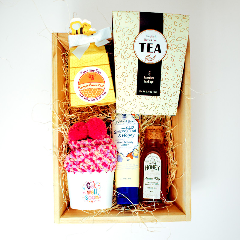 Sip and Soothe Comfort Basket - Same Day Delivery