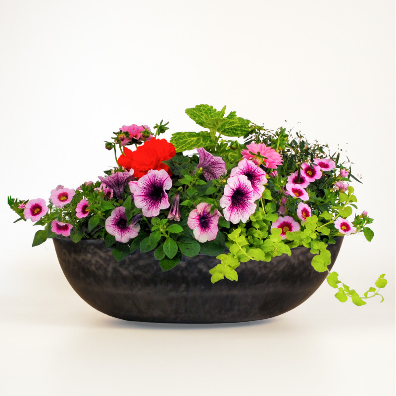 Garden Mosaic Porch Planter - Same Day Delivery