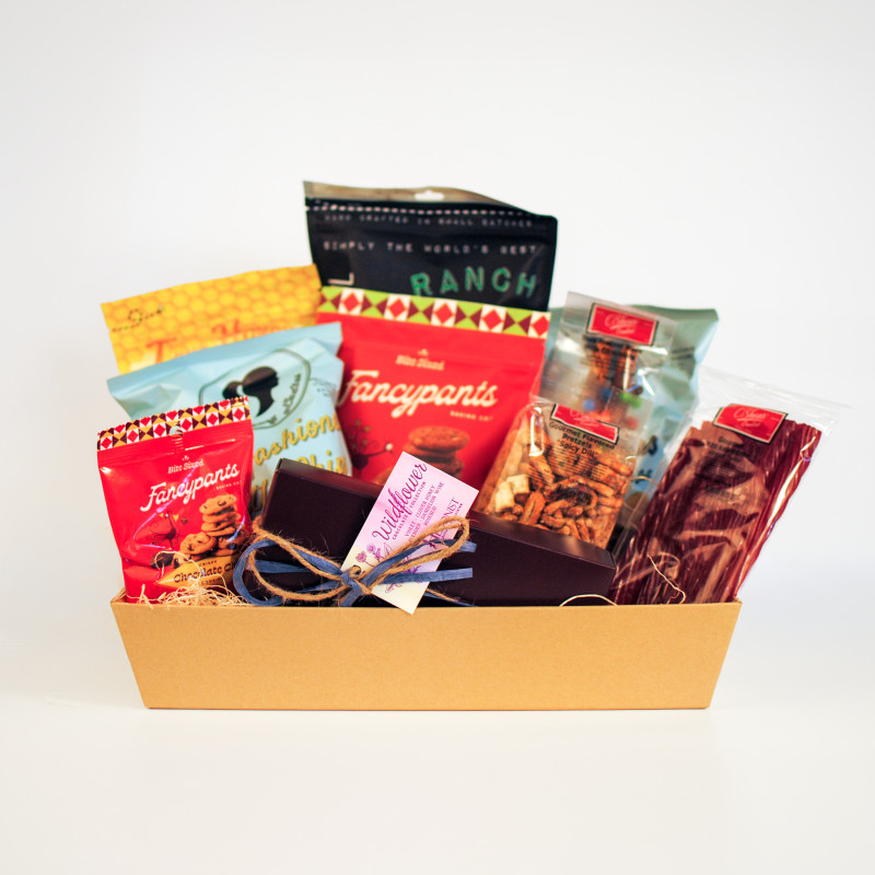 Sweet and Savory Escape Basket - Same Day Delivery