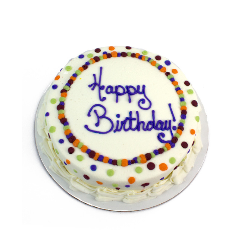 Vanilla Birthday Cake - Same Day Delivery