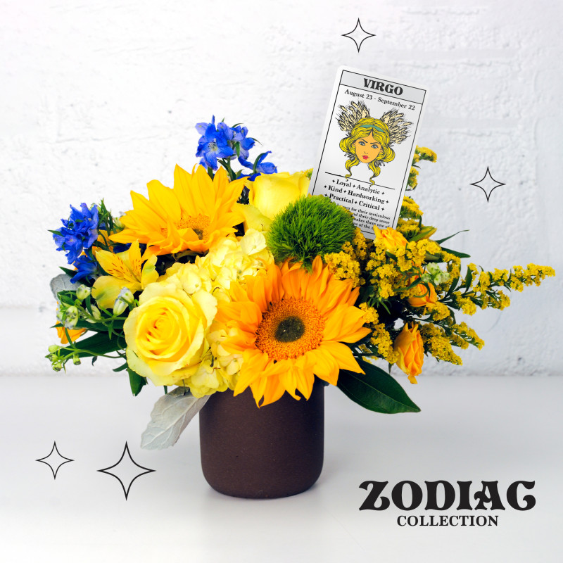 Zodiac Collection VIRGO Bouquet - Same Day Delivery